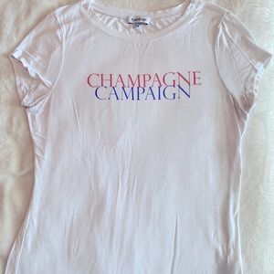 Champagne Campaign patriotic shirt